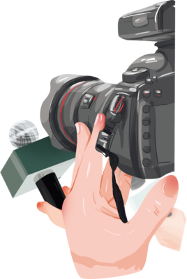 光影之間，記錄時(shí)代——文藝記者節(jié)專題海報(bào)策劃與攝像制作方案